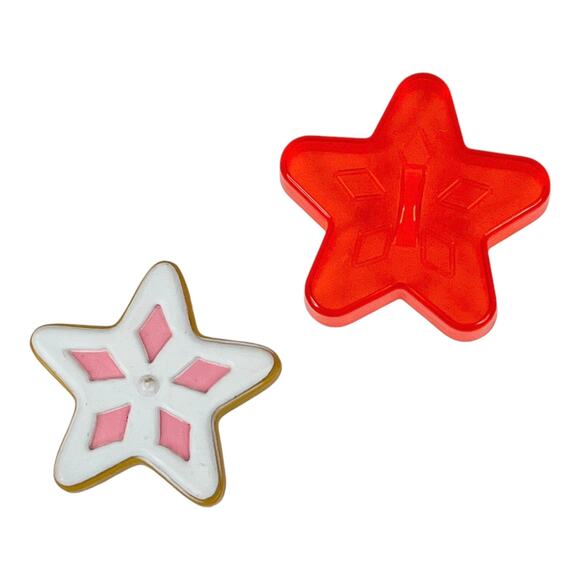 American Girl Christmas Cookie Cutter Frosted Star Cookie Doll Food Accessories - Picture 5 of 5